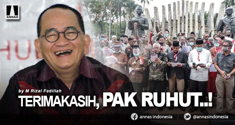 TERIMAKASIH, PAK RUHUT..!
