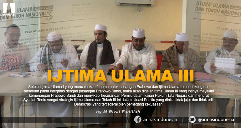 IJTIMA ULAMA III