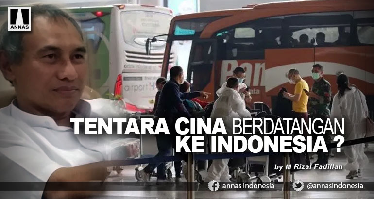 TENTARA CINA BERDATANGAN KE INDONESIA ?
