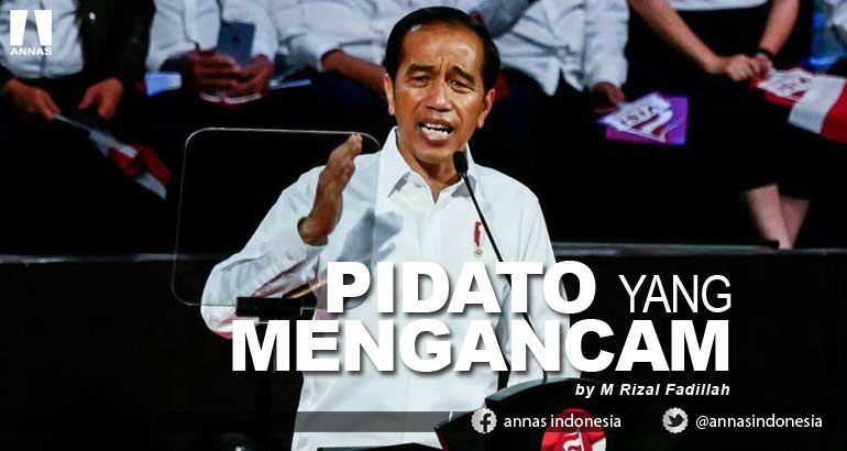 PIDATO YANG MENGANCAM