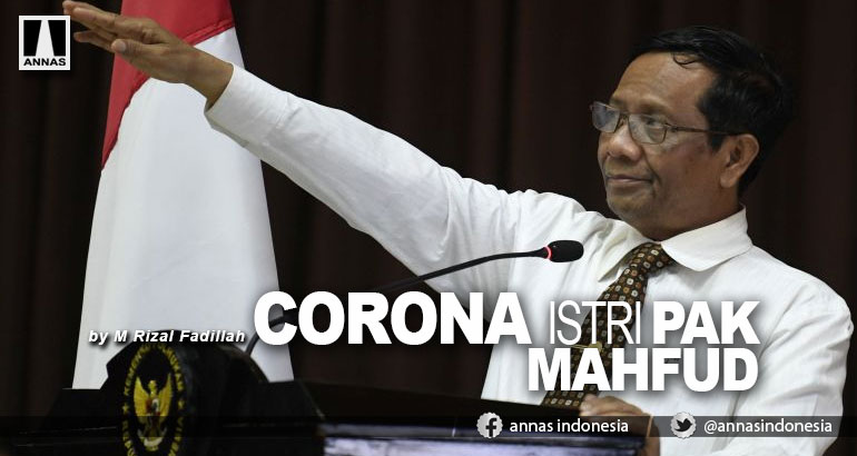 CORONA ISTRI PAK MAHFUD