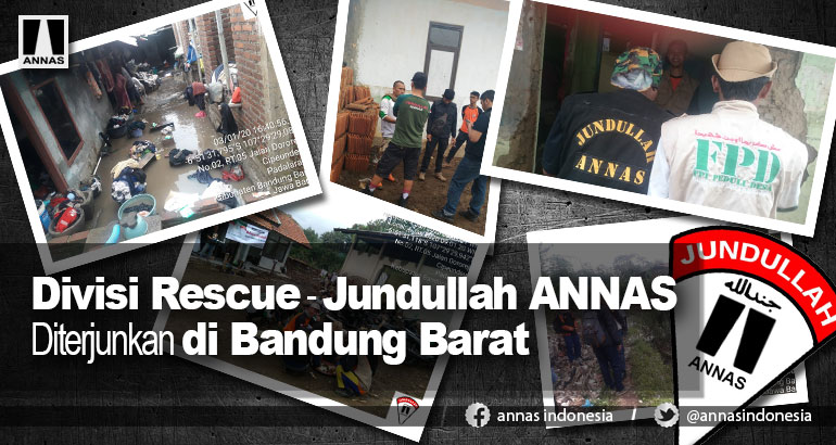 Divisi Rescue - Jundullah ANNAS Diterjunkan di Bandung Barat