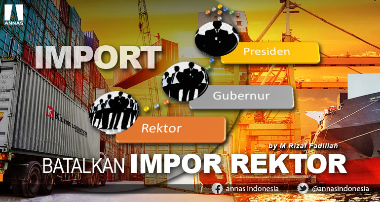 BATALKAN IMPOR REKTOR