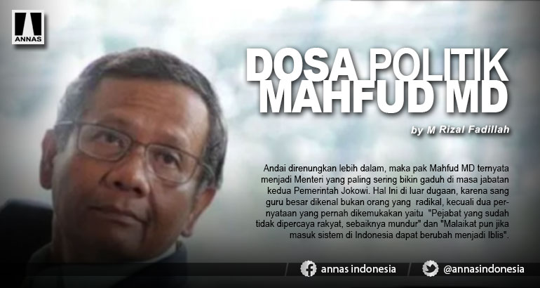 DOSA POLITIK MAHFUD MD