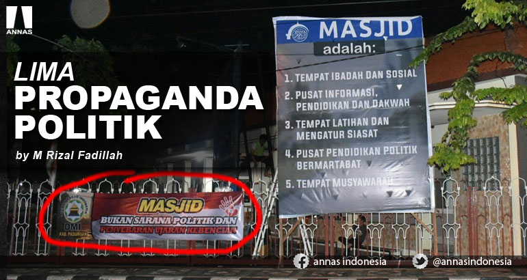 LIMA PROPAGANDA POLITIK
