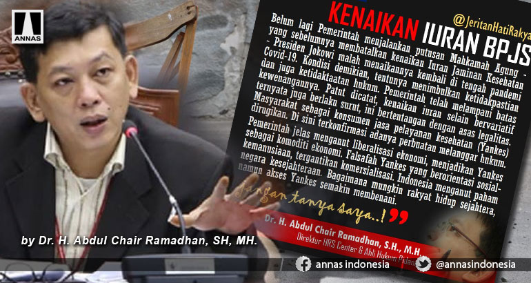 MENGGUGAT KENAIKAN IURAN BPJS KESEHATAN