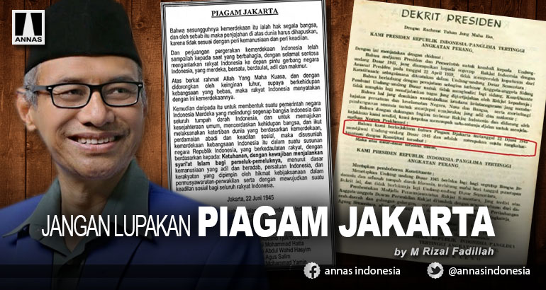 JANGAN LUPAKAN PIAGAM JAKARTA