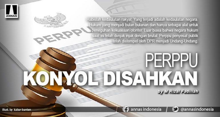 PERPPU KONYOL DISAHKAN