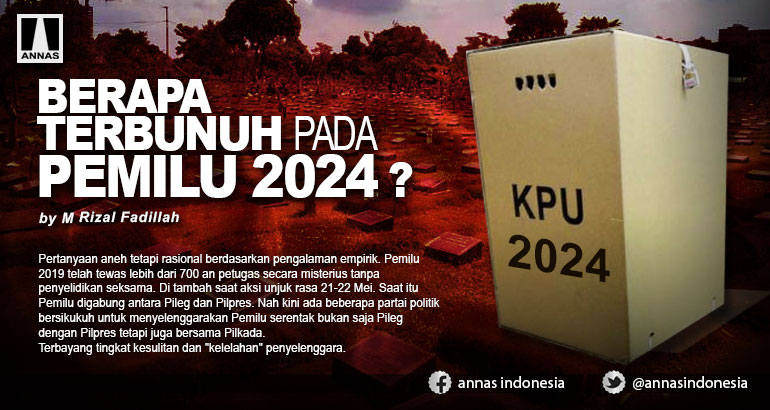 BERAPA TERBUNUH PADA PEMILU 2024 ?