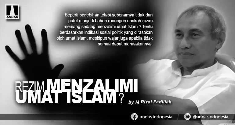 REZIM MENZALIMI UMAT ISLAM ?