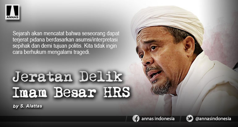 Jeratan Delik Imam Besar HRS