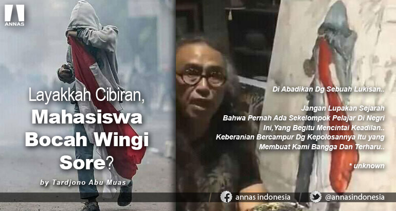 LAYAKKAH CIBIRAN, MAHASISWA BOCAH WINGI SORE ?