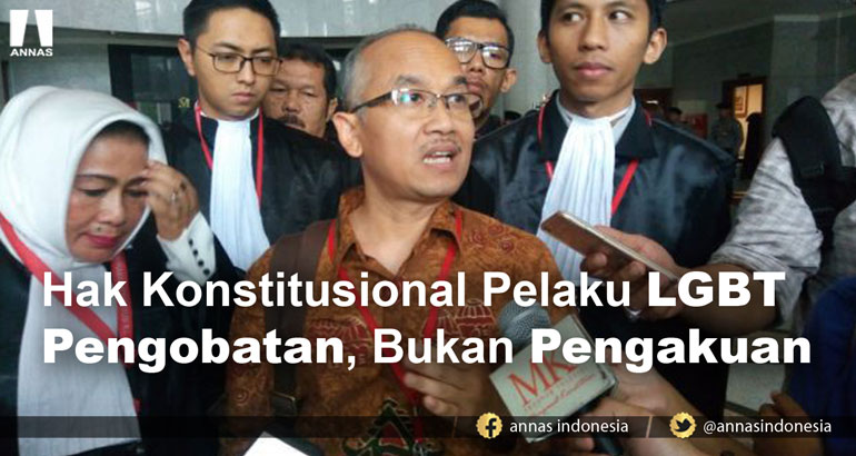 Hak Konstitusional Pelaku LGBT Pengobatan, Bukan Pengakuan