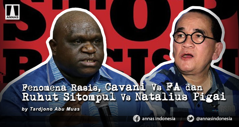 Fenomena Rasis, Cavani Vs FA dan Ruhut Sitompul Vs Natalius Pigai
