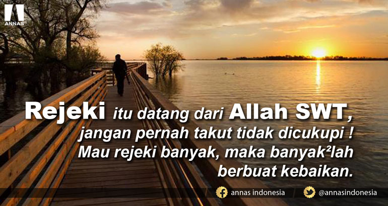REJEKI ITU MILIK ALLAH