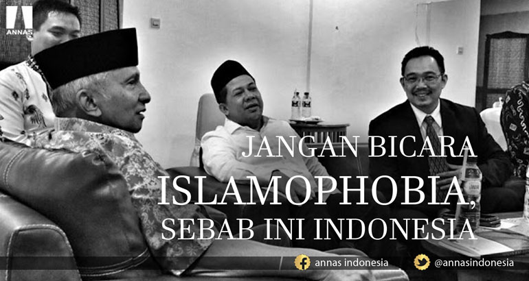 JANGAN BICARA ISLAMOPHOBIA, SEBAB INI INDONESIA