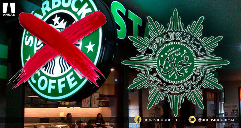 GERAKAN BOIKOT STARBUCKS OLEH MUHAMMADIYAH MENDUNIA