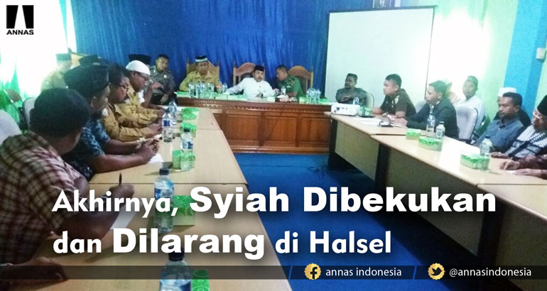 AKHIRNYA, SYIAH DIBEKUKAN DAN DILARANG DI HALSEL