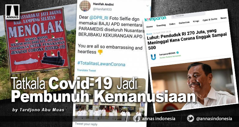 TATKALA COVID-19 JADI PEMBUNUH KEMANUSIAAN