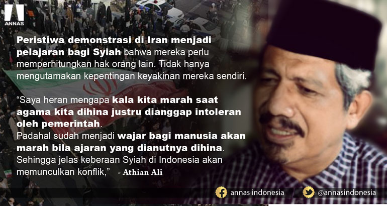 ANNAS : SYIAH ANCAMAN NEGARA, KENAPA PEMERINTAH DIAM ?