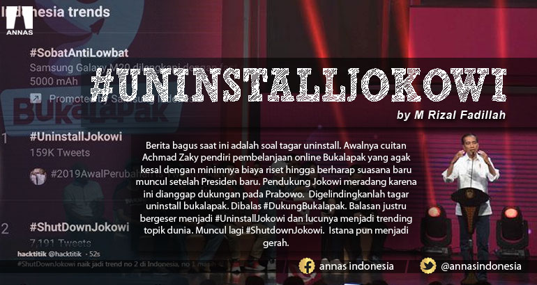 #UNINSTALLJOKOWI
