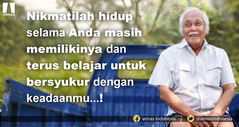 KUTIPAN DARI ALMARHUM BOB SADINO SEBELUM WAFAT