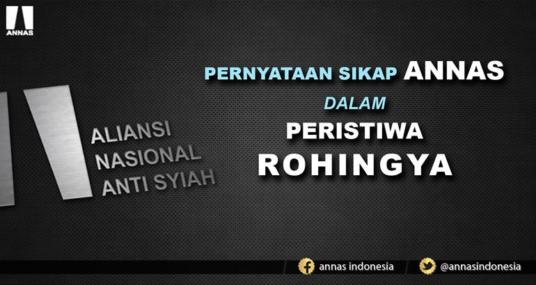 PERNYATAAN SIKAP ANNAS DALAM PERISTIWA ROHINGYA