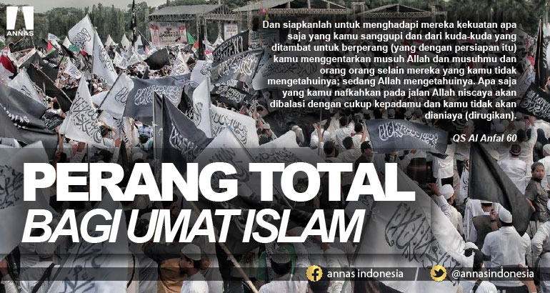 PERANG TOTAL BAGI UMAT ISLAM