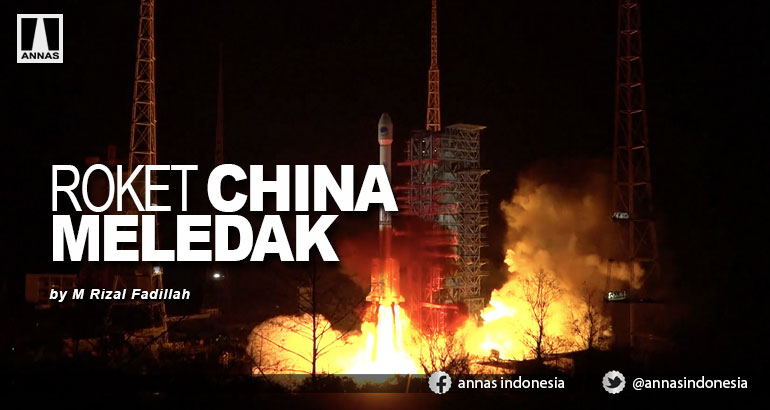 ROKET CHINA MELEDAK