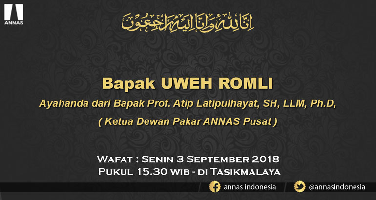 INNALILLAHI WA INNA ILAIHI ROJI'UN