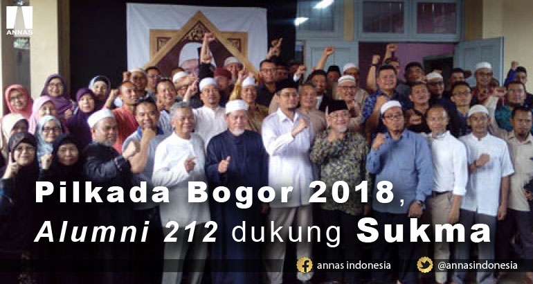 PILKADA BOGOR 2018, ALUMNI 212 DUKUNG SUKMA