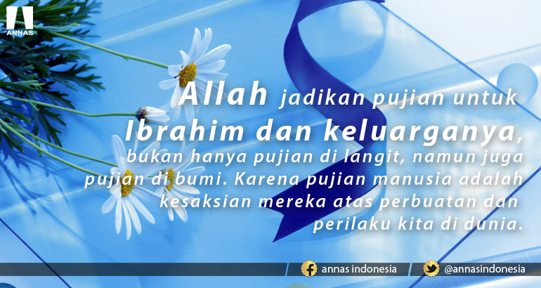 PUJIAN ORANG LAIN, KABAR GEMBIRA DARI ALLAH ? 